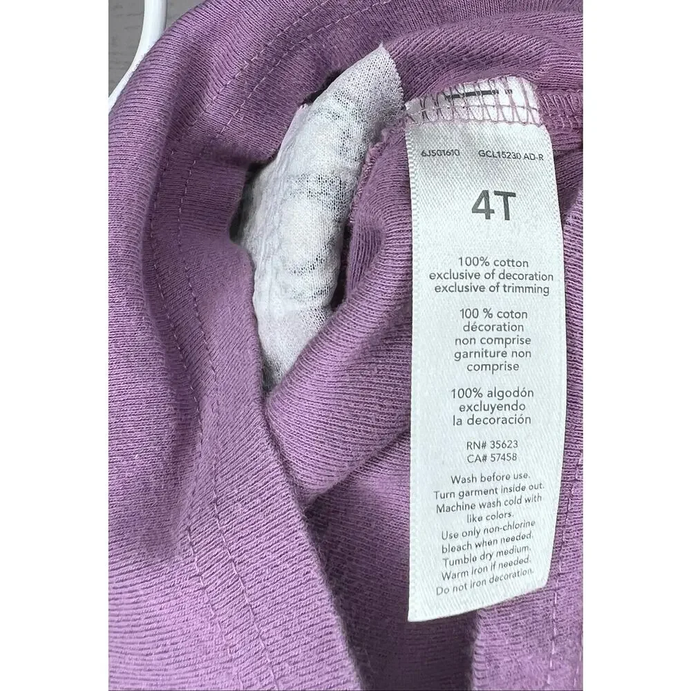 Just One You Llama long sleeve pajama set toddler girls Size 4T